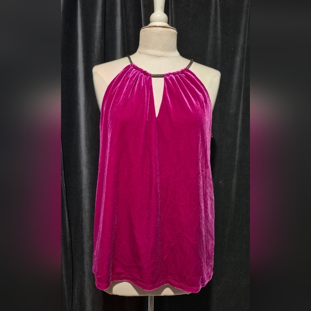 Inc International Concepts Fuchsia Halter Blouse